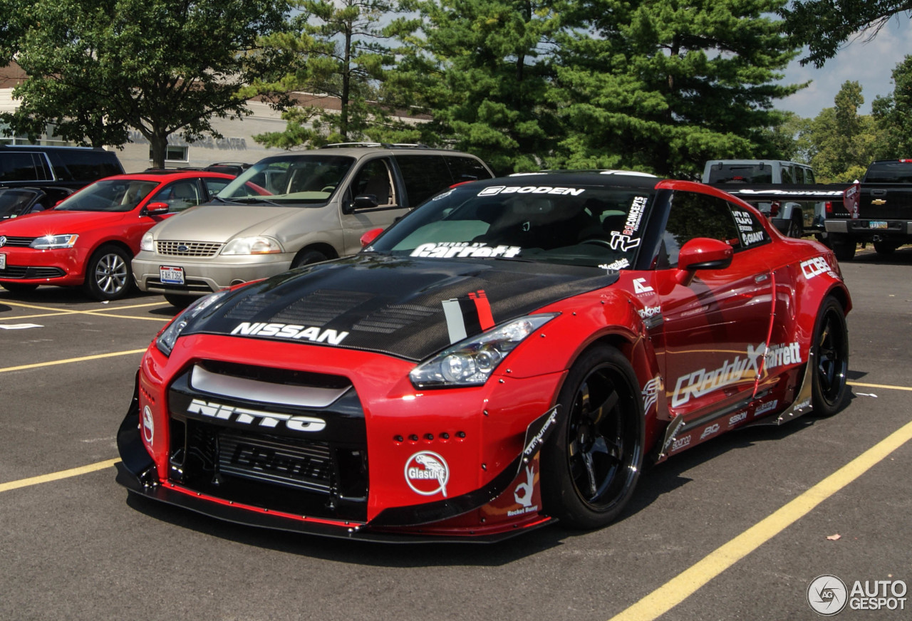 Nissan GT-R GReddy x Garrett Turbo Rocket Bunny