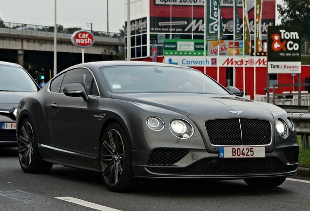 Bentley Continental GT Speed 2016