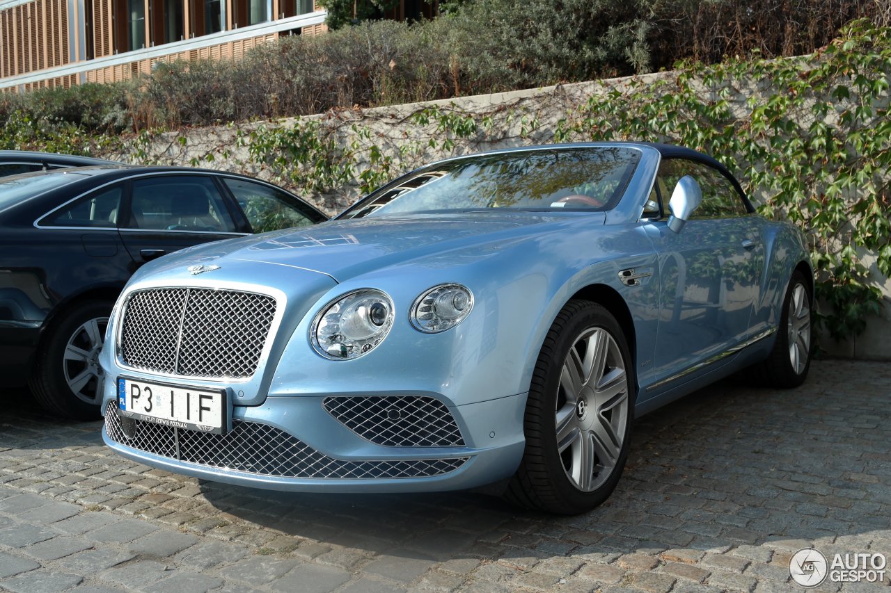 Bentley Continental GTC 2016