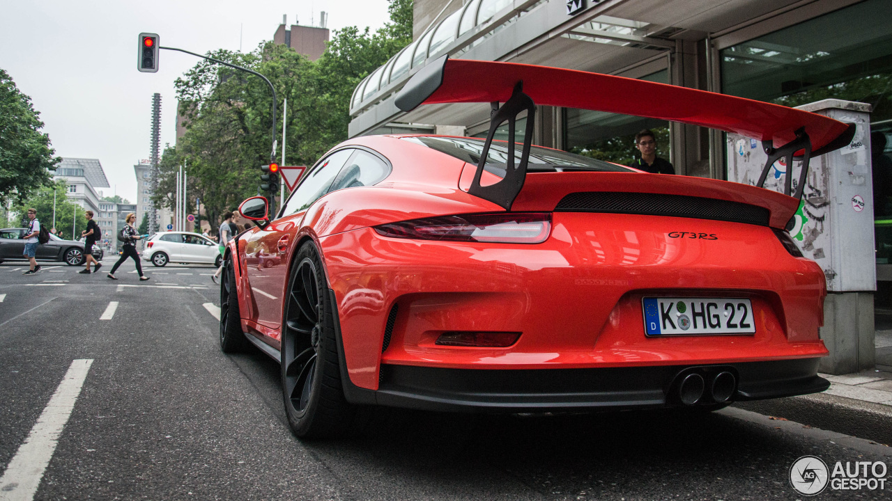 Porsche 991 GT3 RS MkI