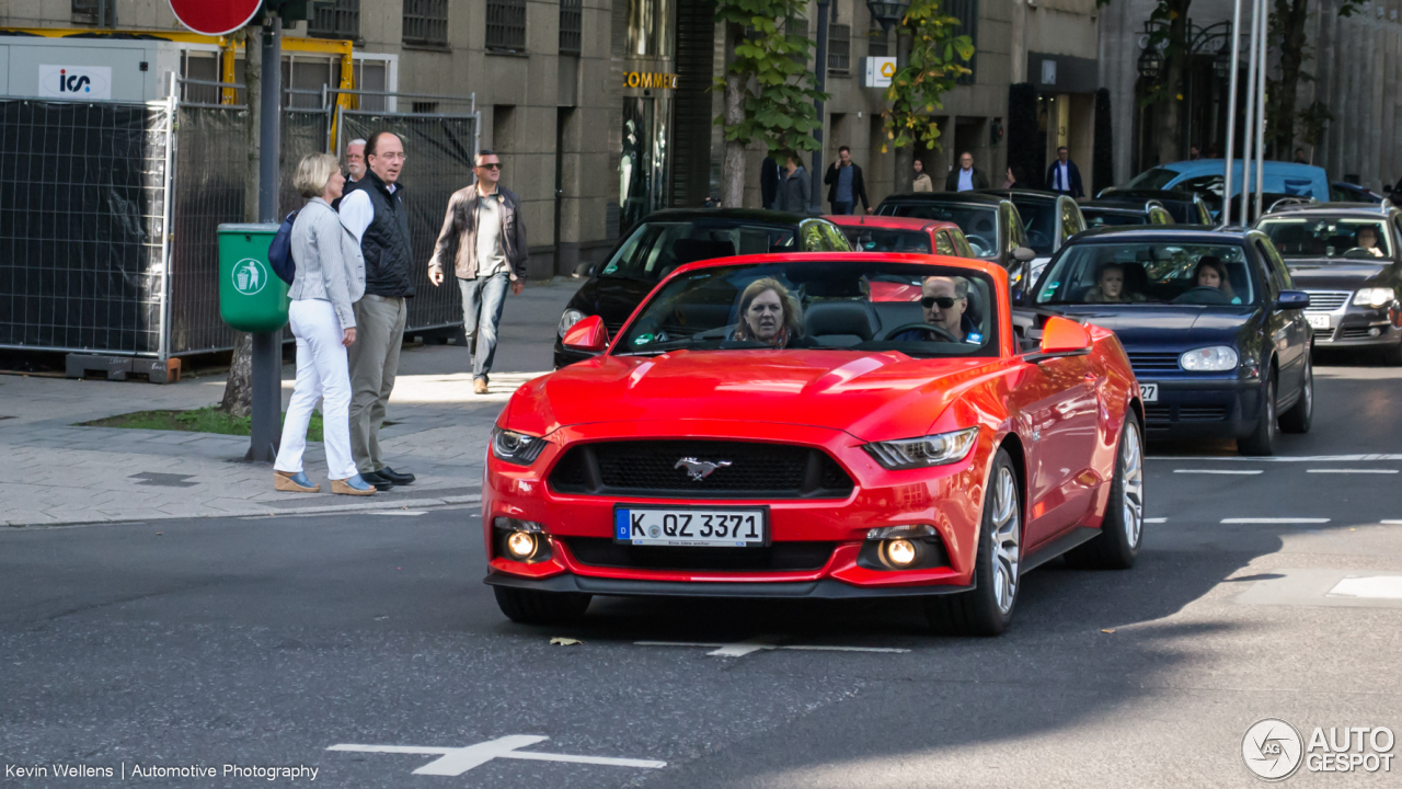 Ford Mustang GT Convertible 2015