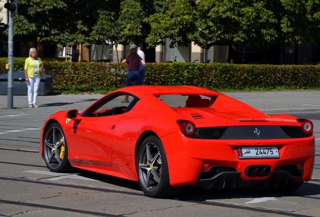 Ferrari 458 Spider