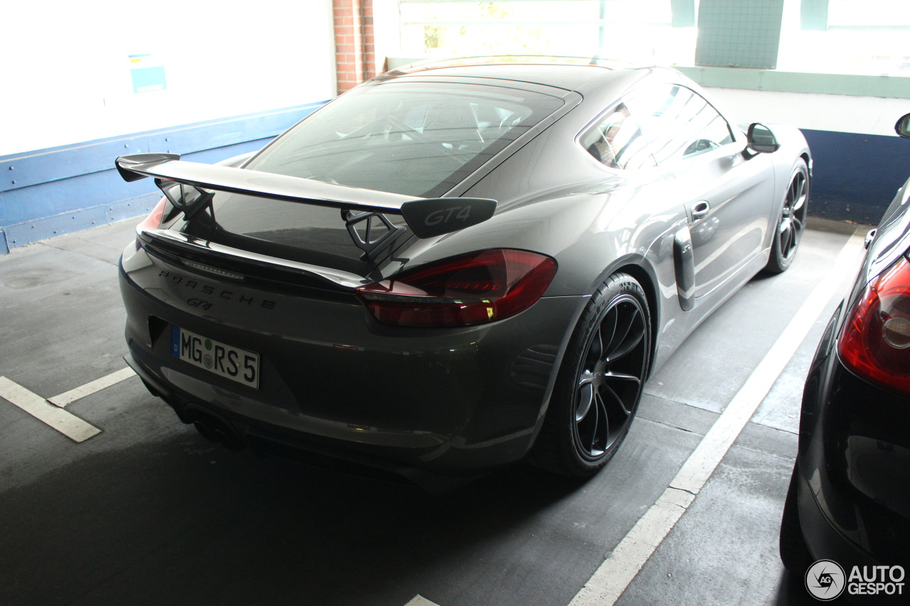 Porsche 981 Cayman GT4