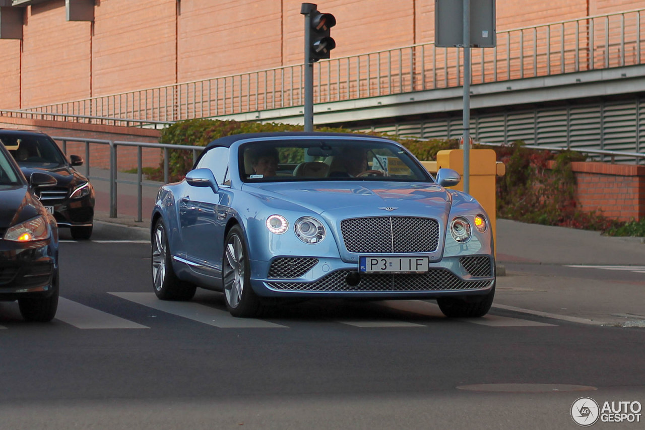 Bentley Continental GTC 2016