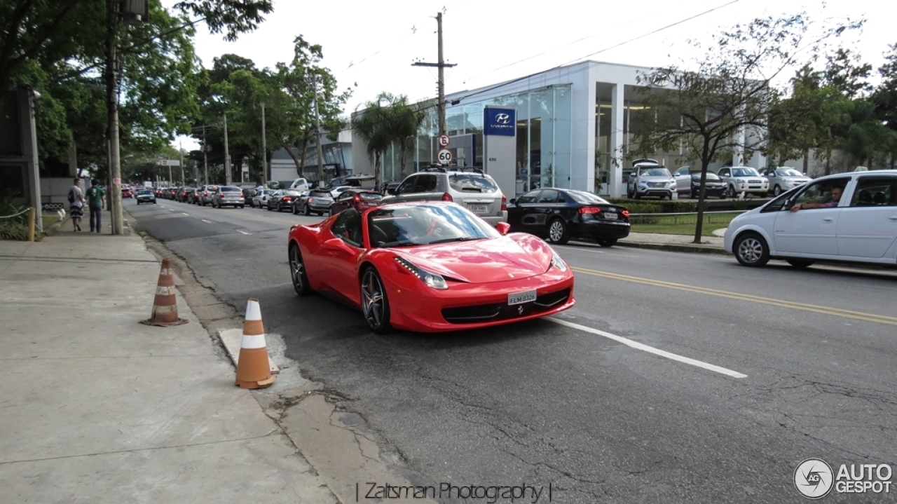 Ferrari 458 Spider