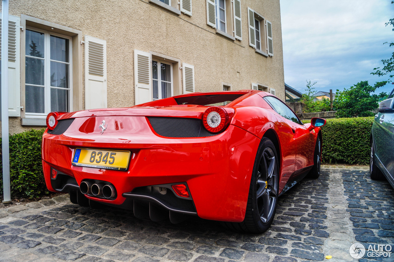 Ferrari 458 Spider