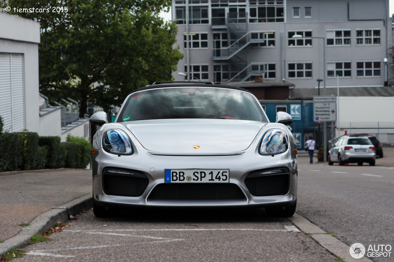 Porsche 981 Boxster Spyder