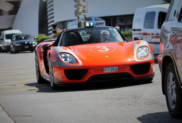 Porsche 918 Spyder Weissach Package