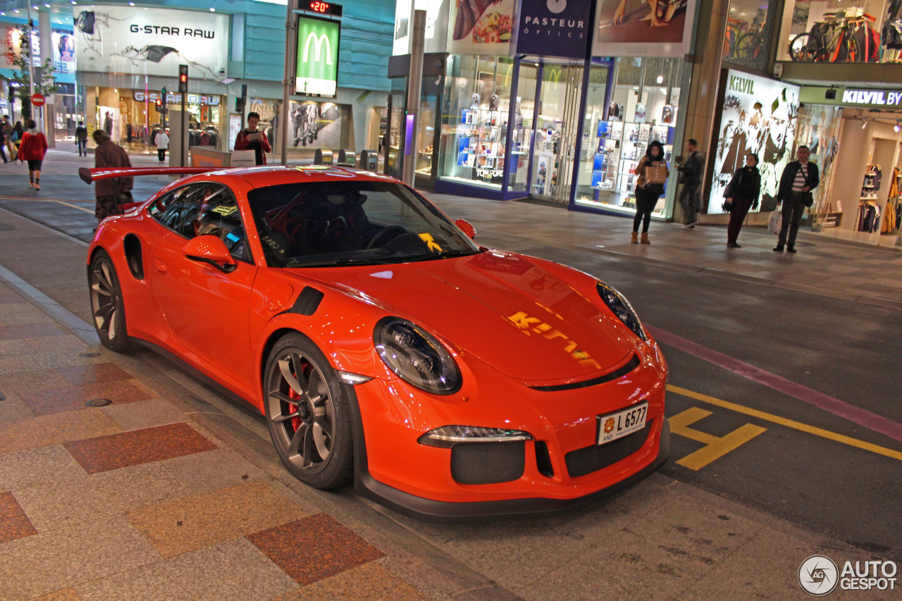 Porsche 991 GT3 RS MkI