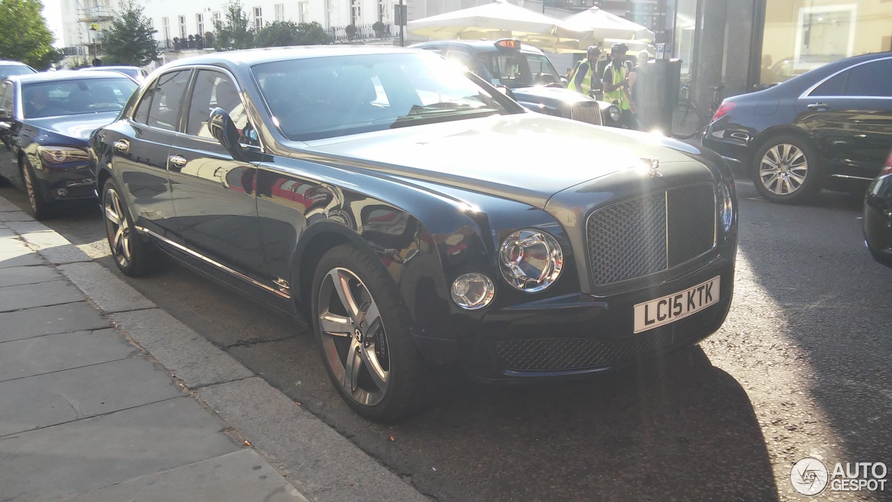 Bentley Mulsanne Speed 2015