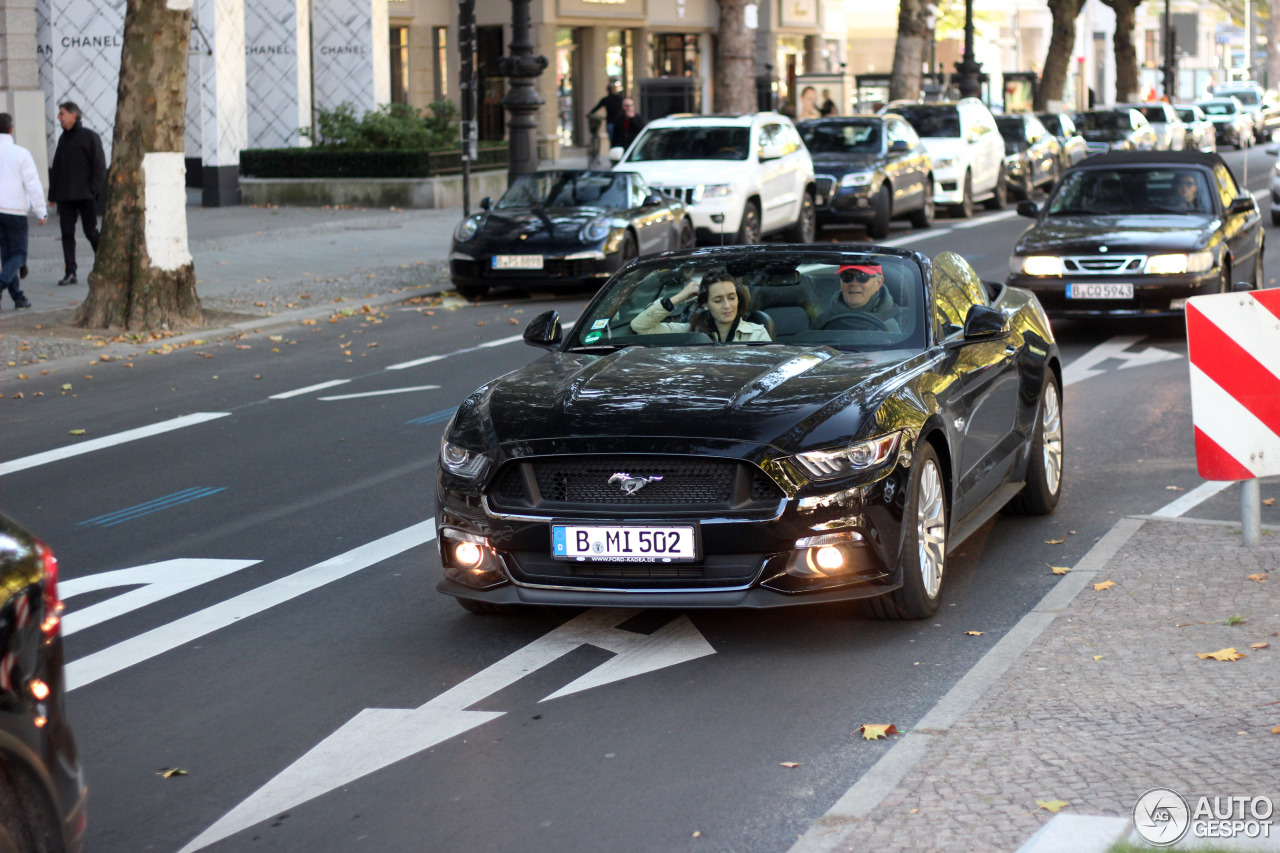 Ford Mustang GT Convertible 2015