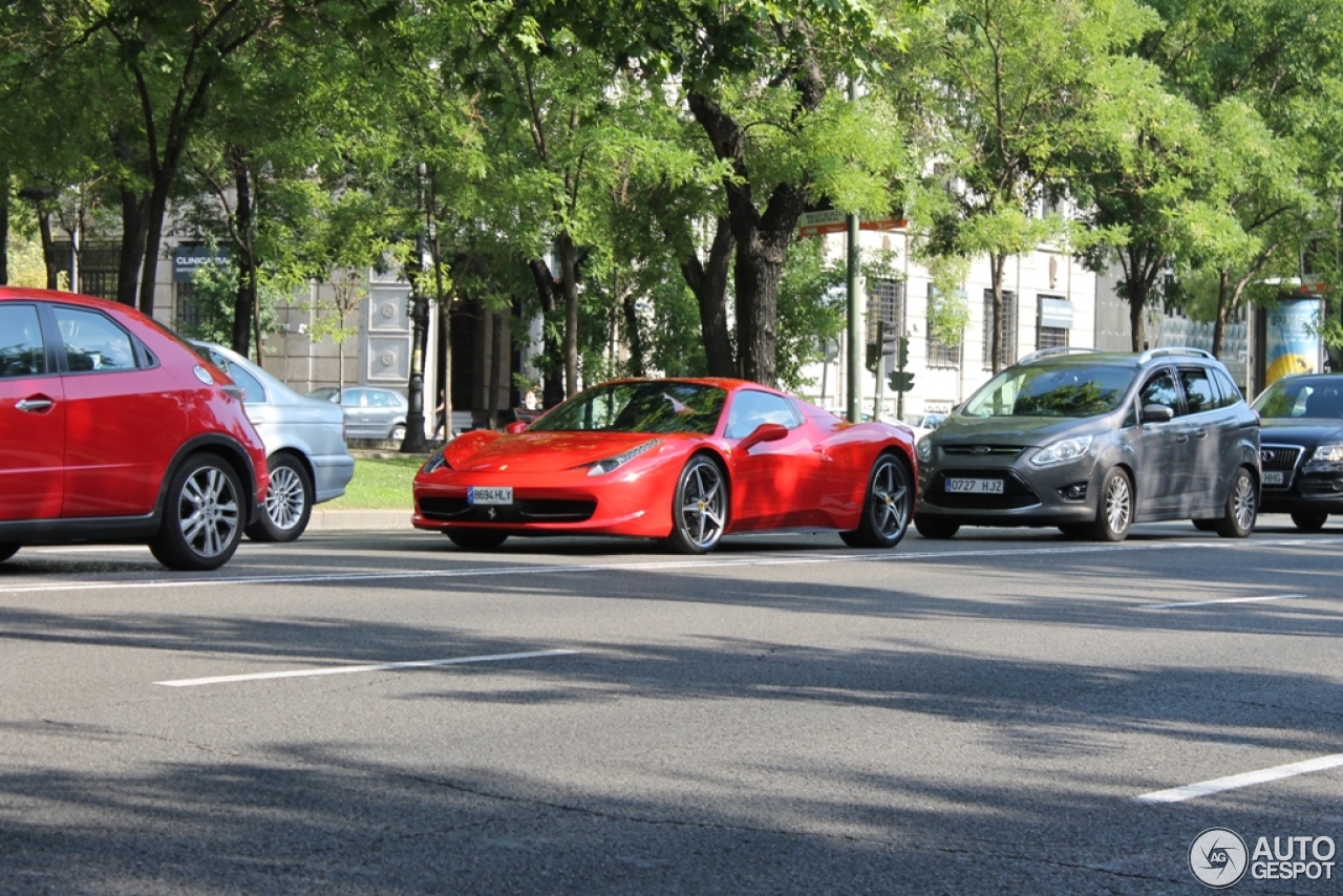 Ferrari 458 Spider