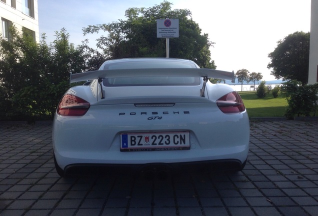 Porsche 981 Cayman GT4