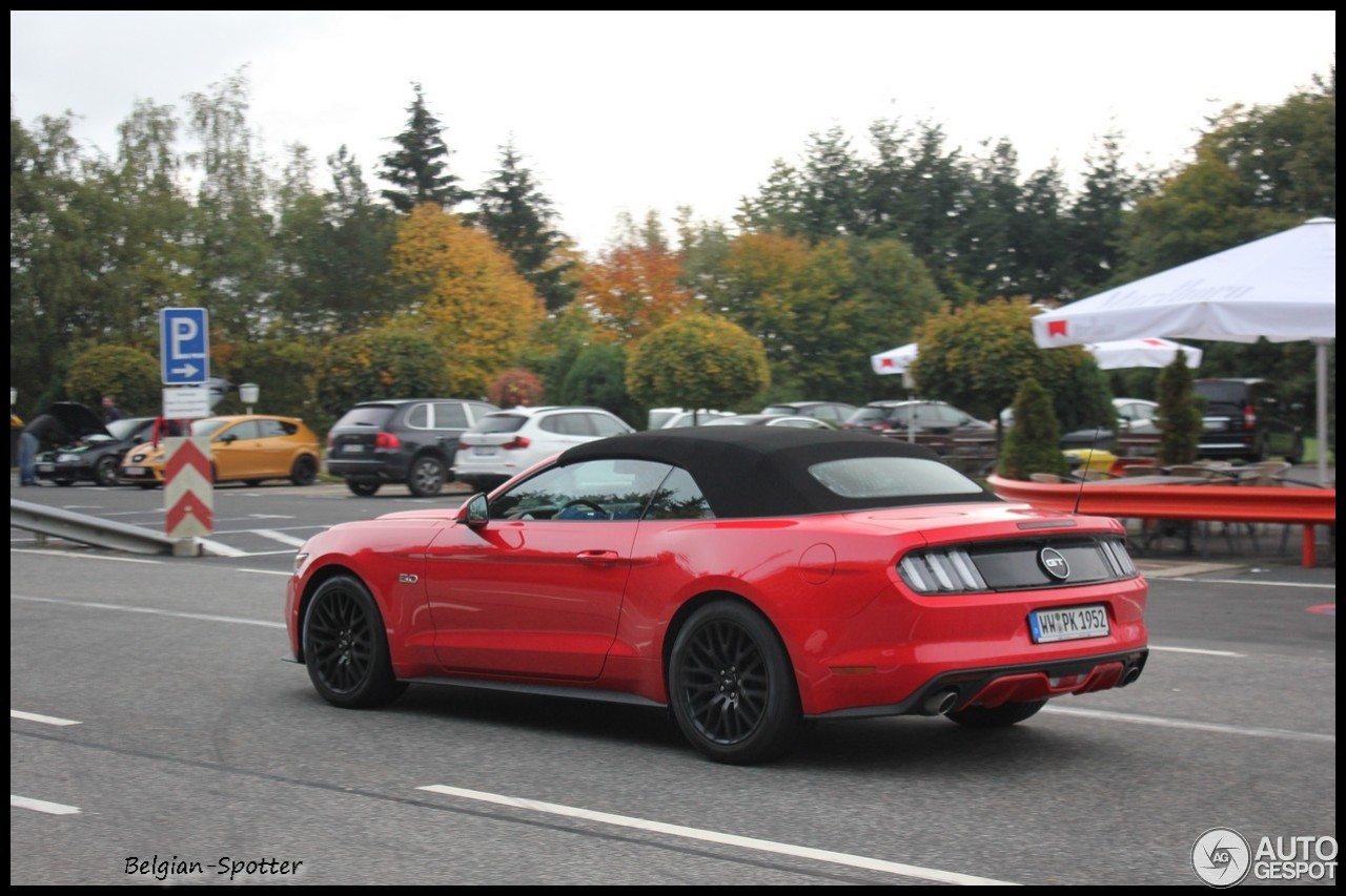 Ford Mustang GT Convertible 2015