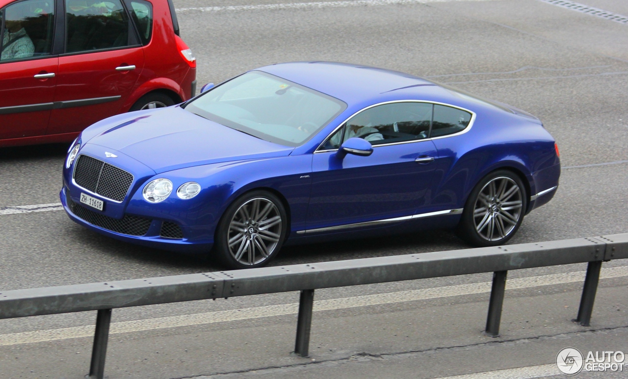 Bentley Continental GT Speed 2012