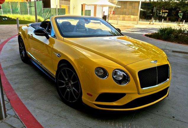 Bentley Continental GTC V8 S 2016