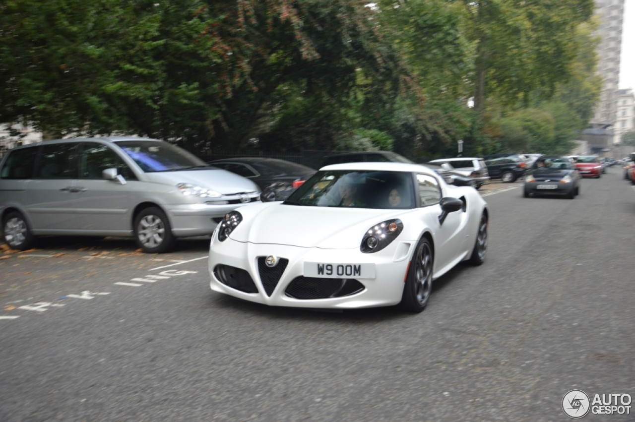 Alfa Romeo 4C Launch Edition