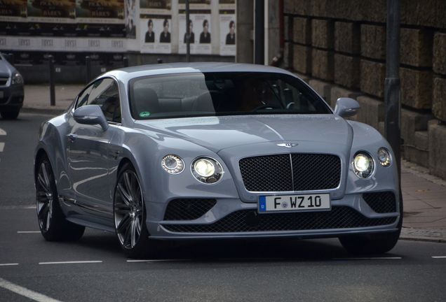 Bentley Continental GT Speed 2016