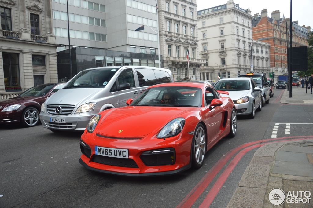 Porsche 981 Cayman GT4