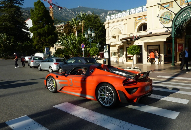 Porsche 918 Spyder Weissach Package