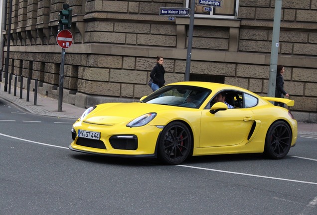 Porsche 981 Cayman GT4