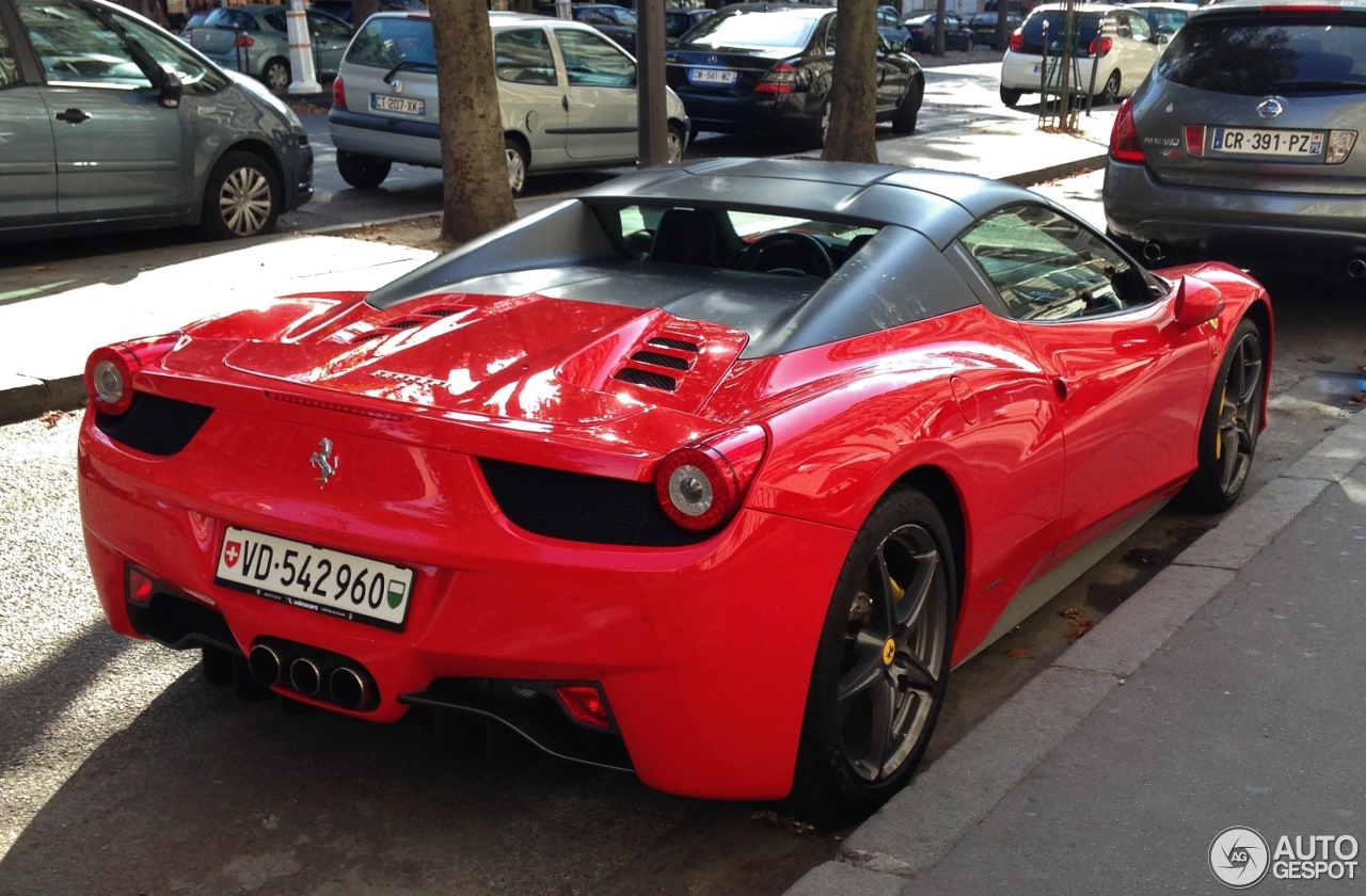 Ferrari 458 Spider