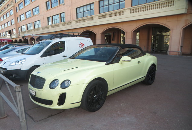 Bentley Continental Supersports Convertible