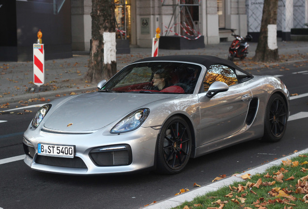 Porsche 981 Boxster Spyder