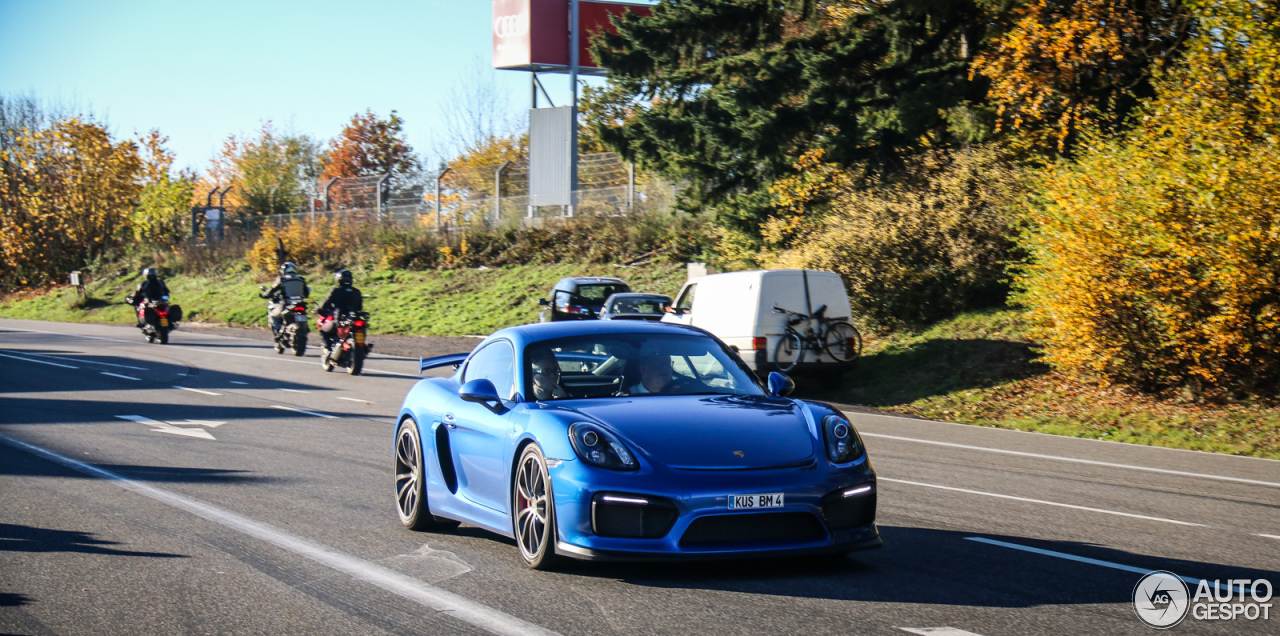 Porsche 981 Cayman GT4