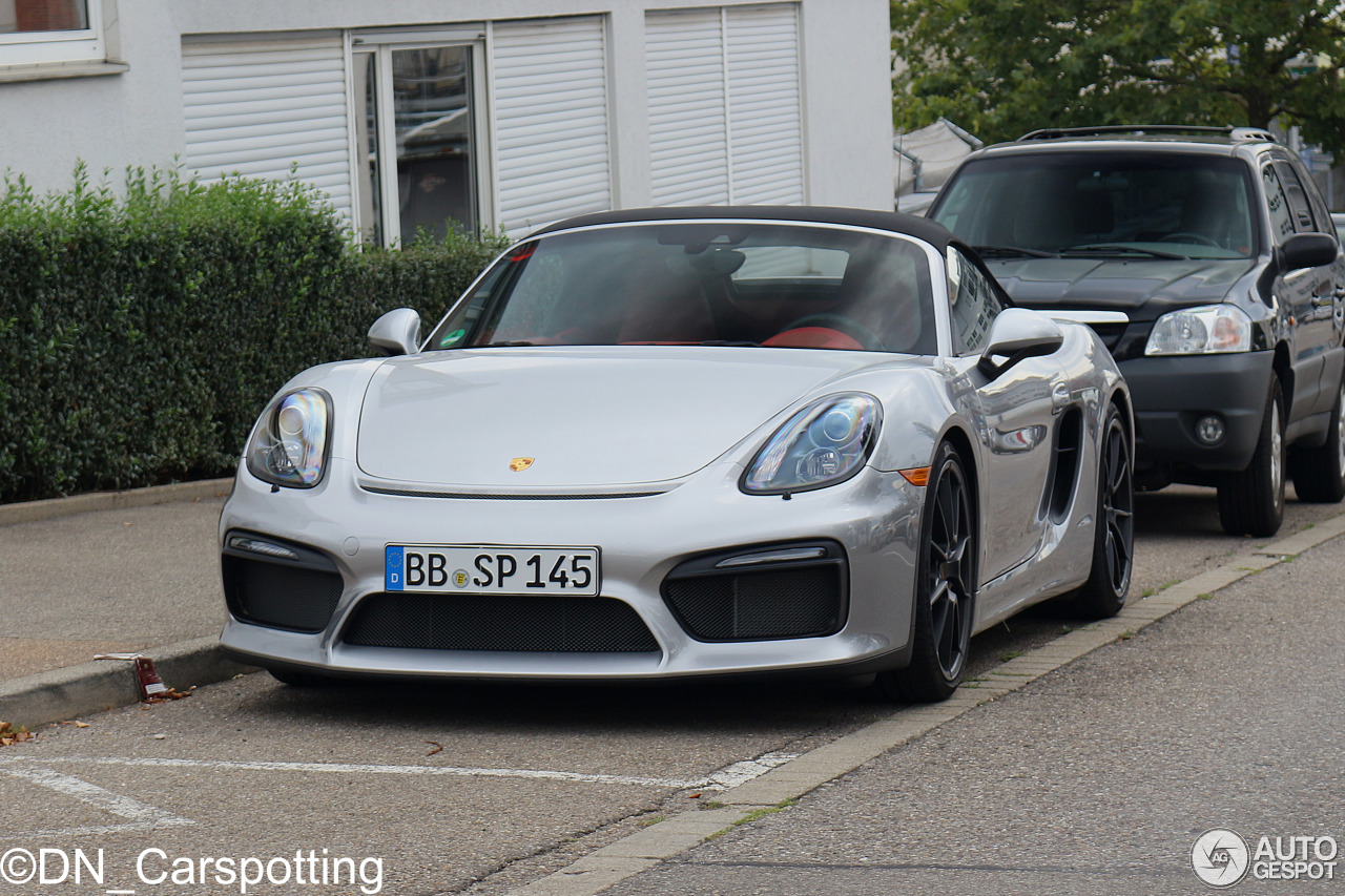 Porsche 981 Boxster Spyder