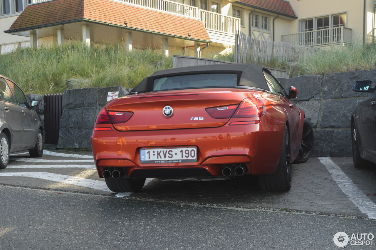 BMW M6 F12 Cabriolet 2015