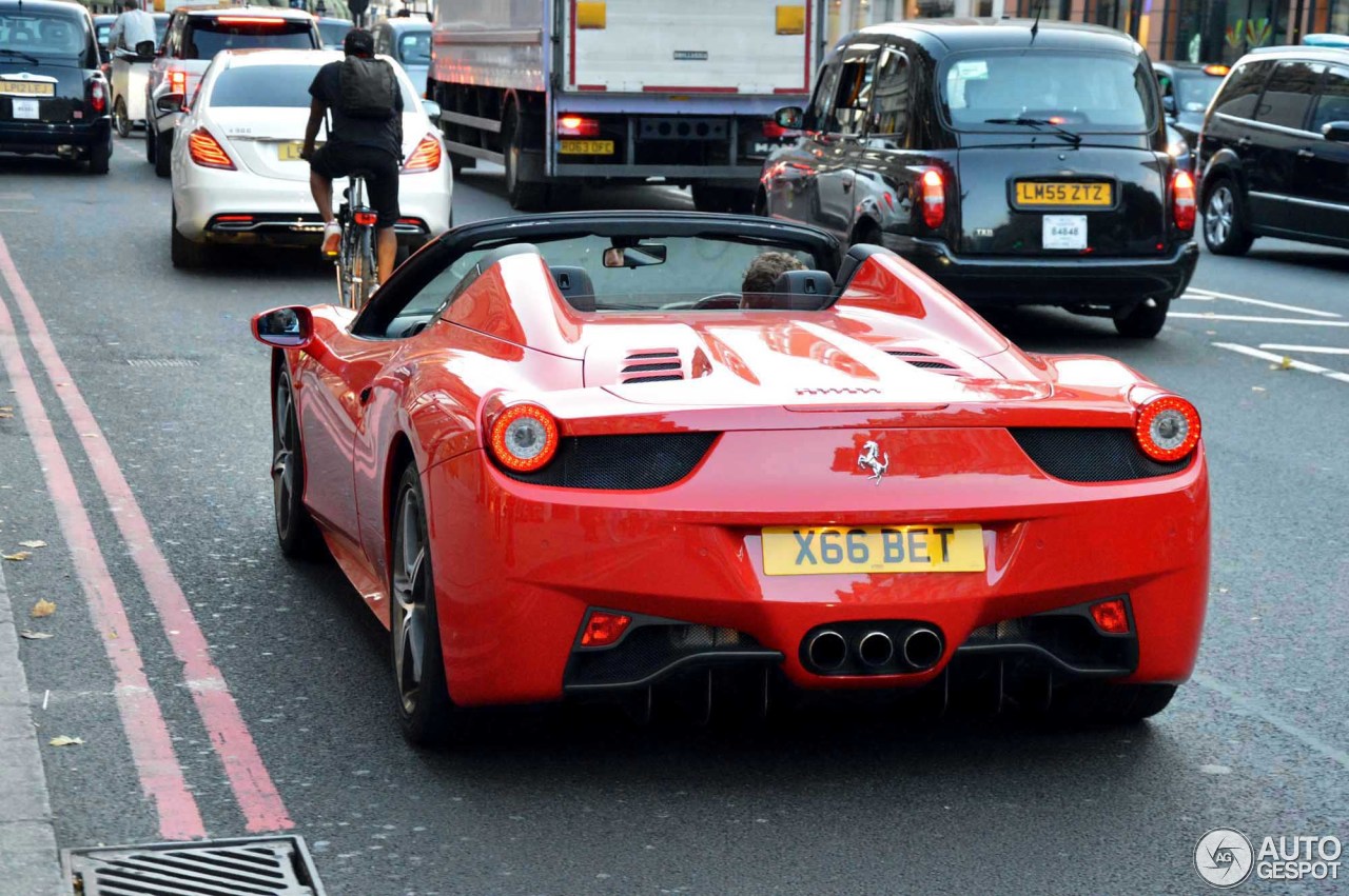 Ferrari 458 Spider