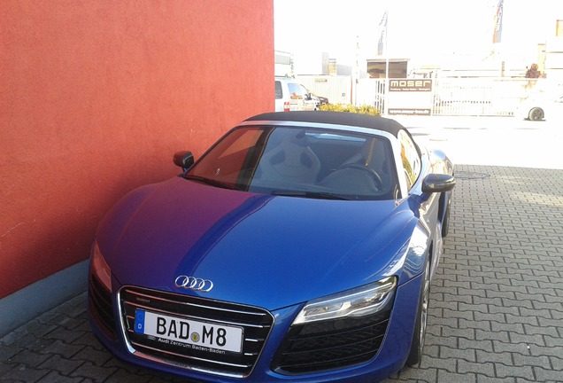 Audi R8 V10 Spyder 2013