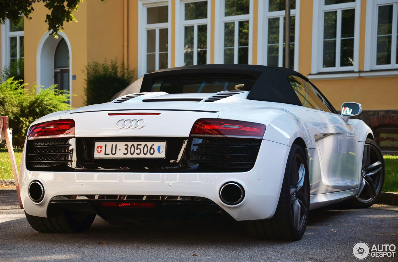 Audi R8 V10 Spyder 2013