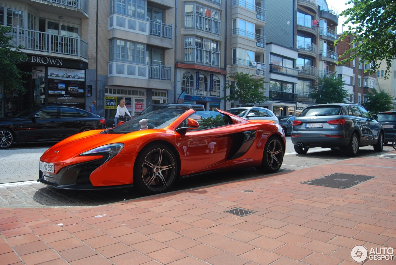 McLaren 650S Spider