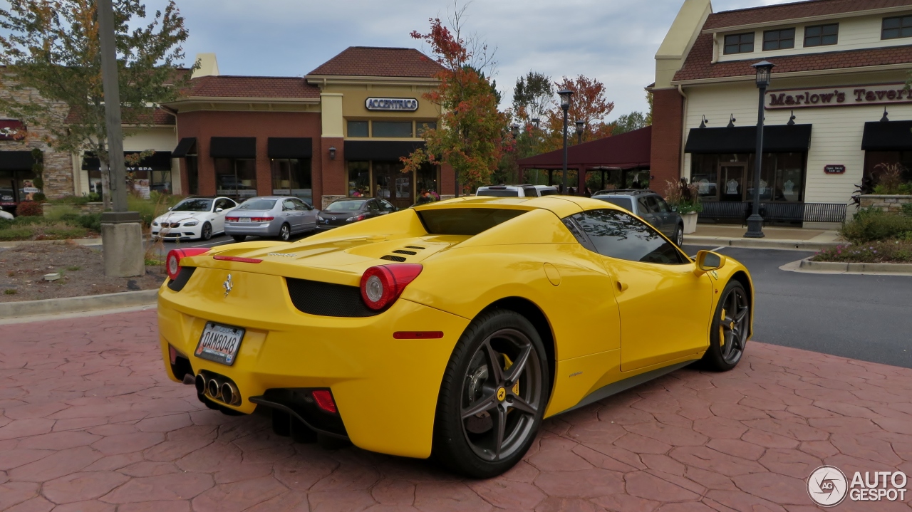 Ferrari 458 Spider