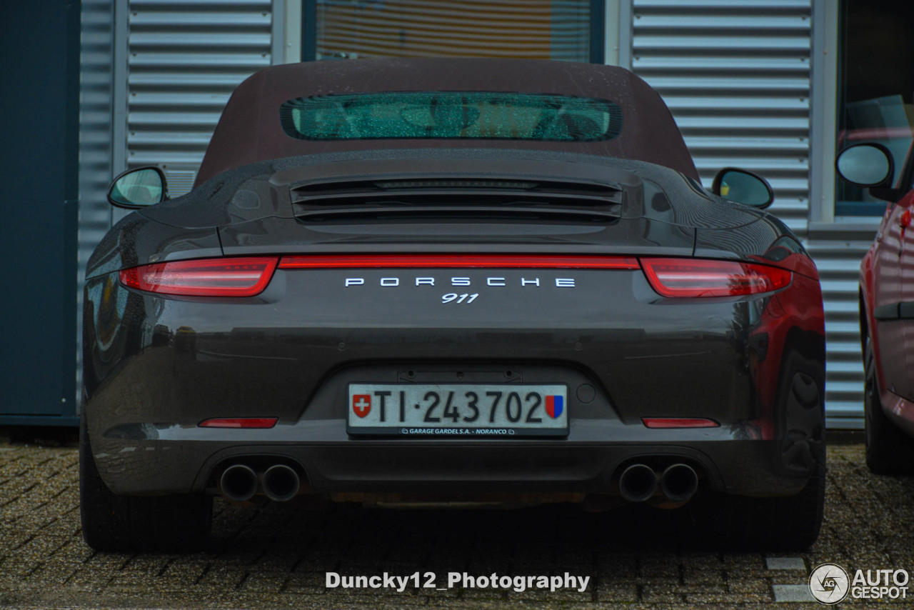 Porsche 991 Carrera 4S Cabriolet MkI