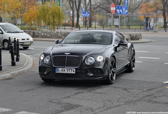 Bentley Continental GT Speed 2016