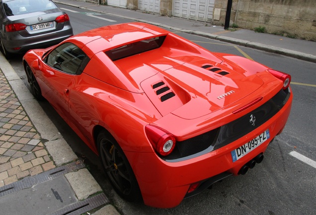 Ferrari 458 Spider