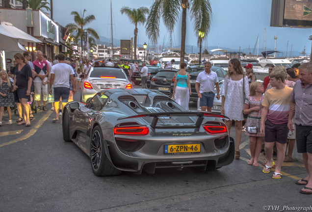 Porsche 918 Spyder Weissach Package