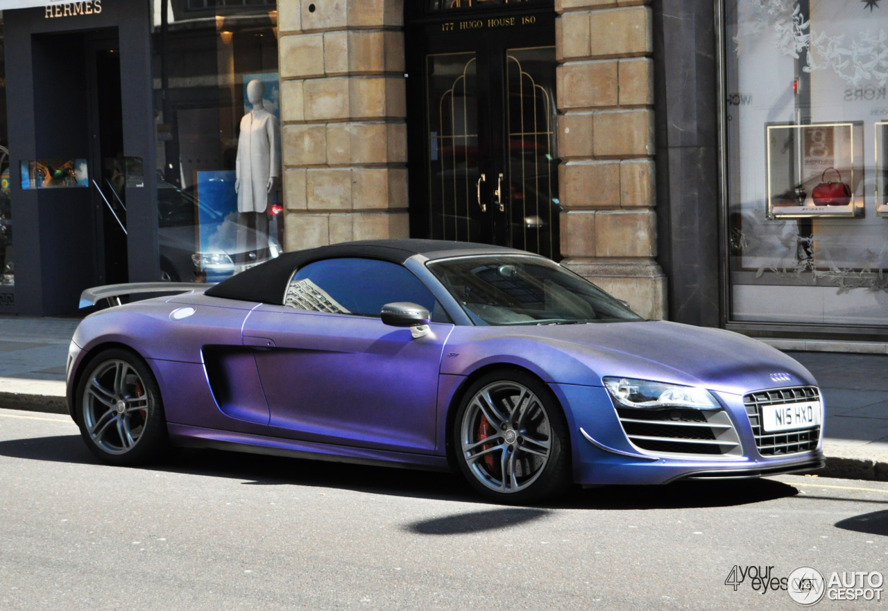 Audi R8 GT Spyder