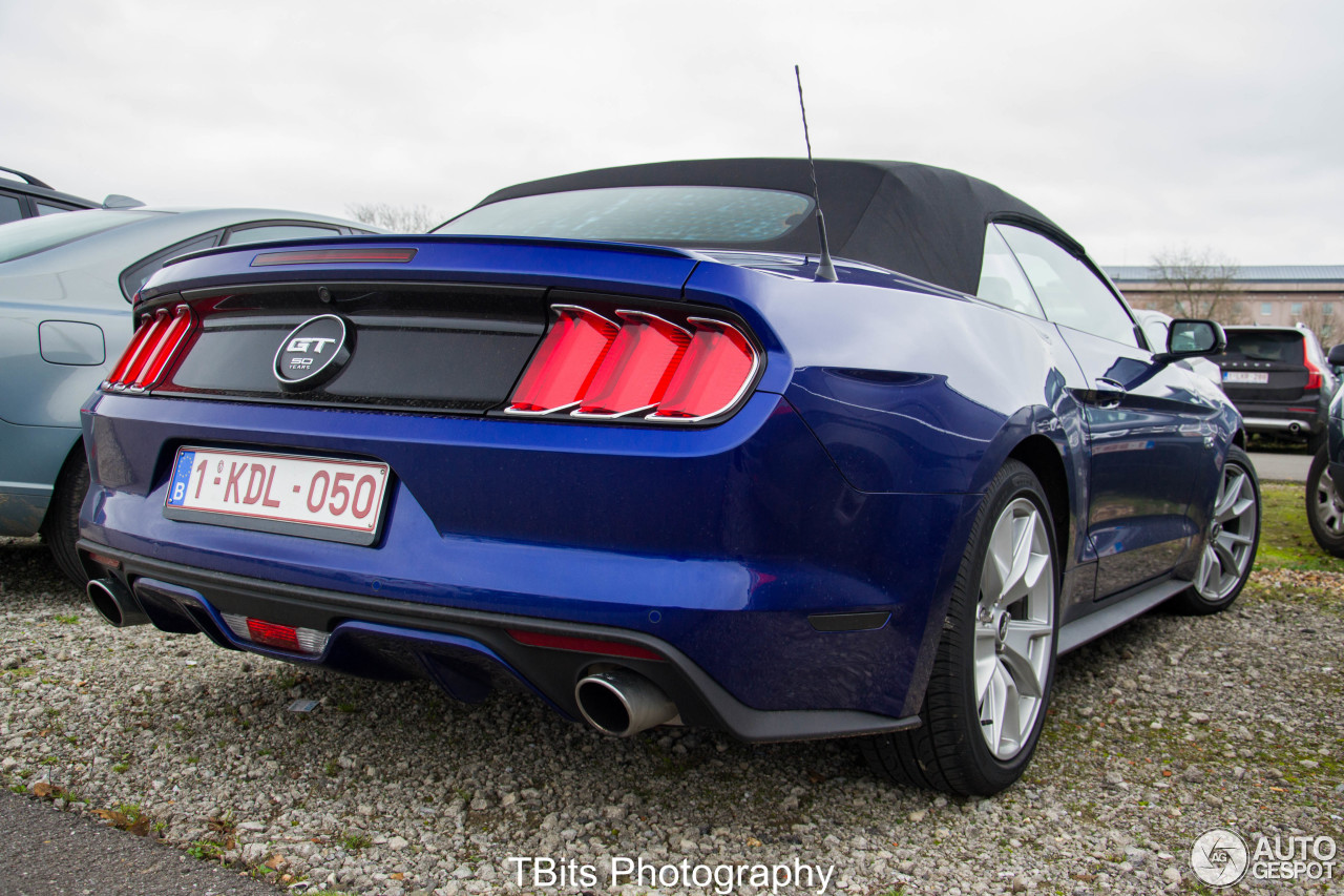 Ford Mustang GT 50th Anniversary Convertible