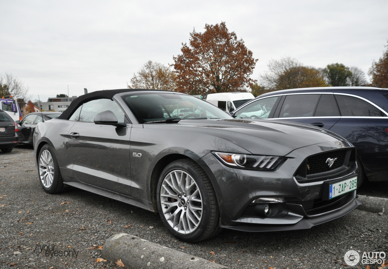 Ford Mustang GT Convertible 2015