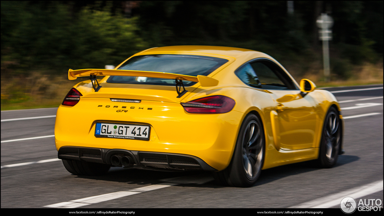 Porsche 981 Cayman GT4