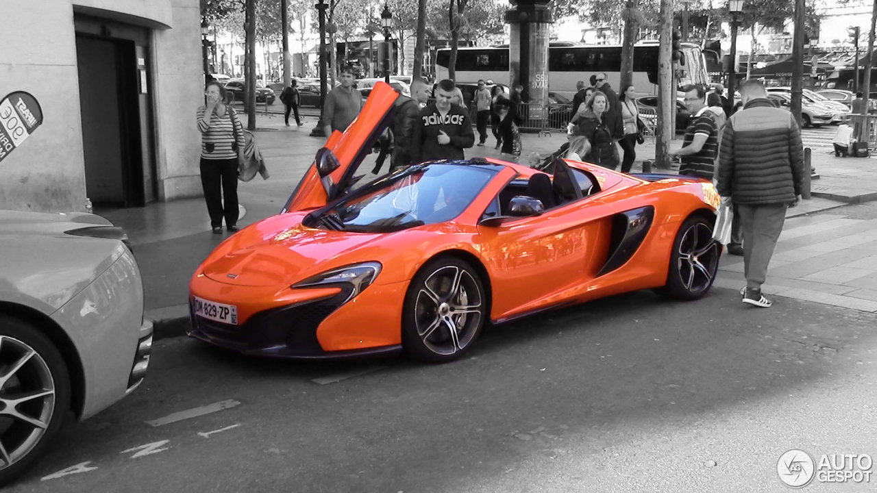 McLaren 650S Spider