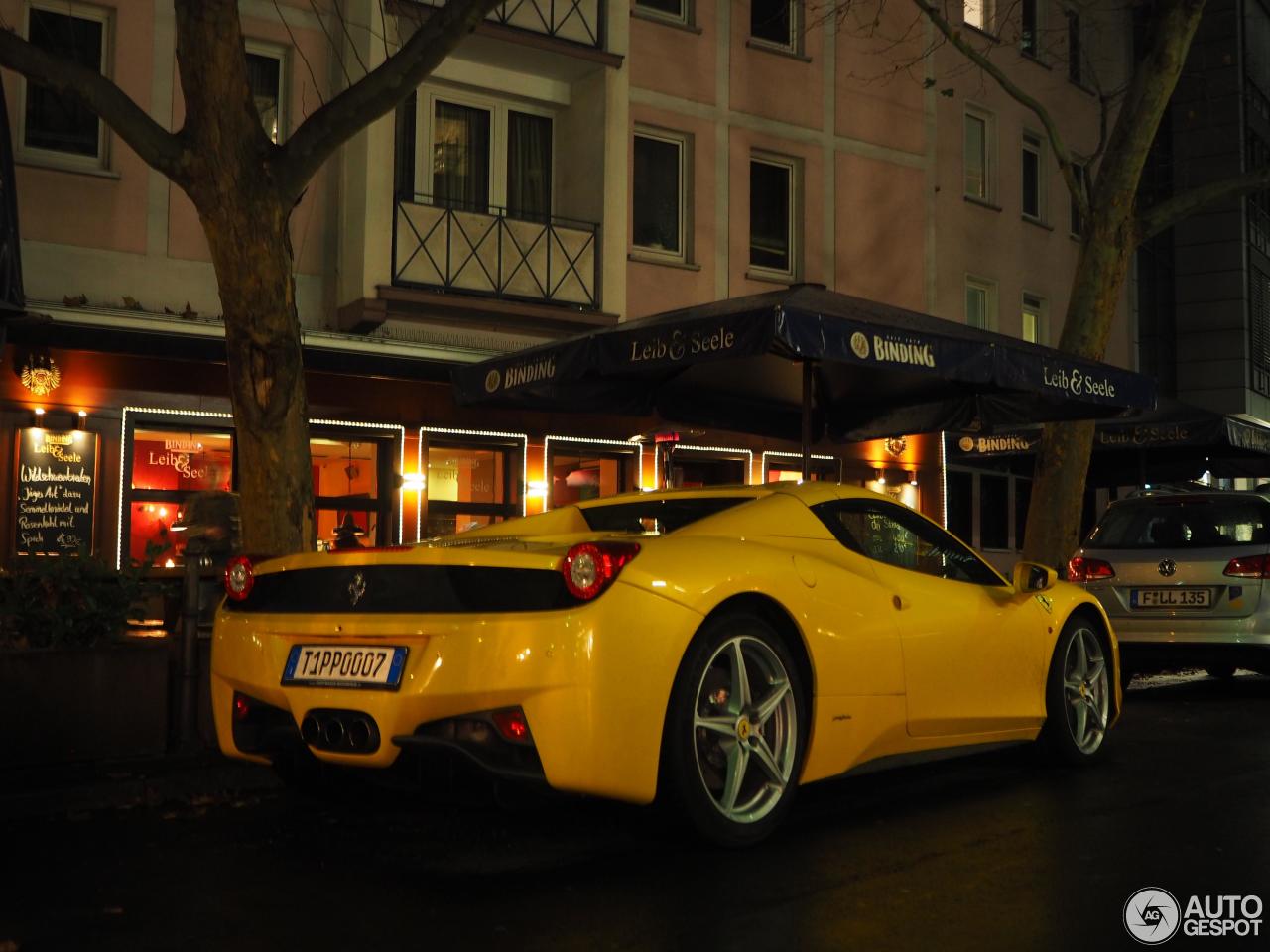 Ferrari 458 Spider