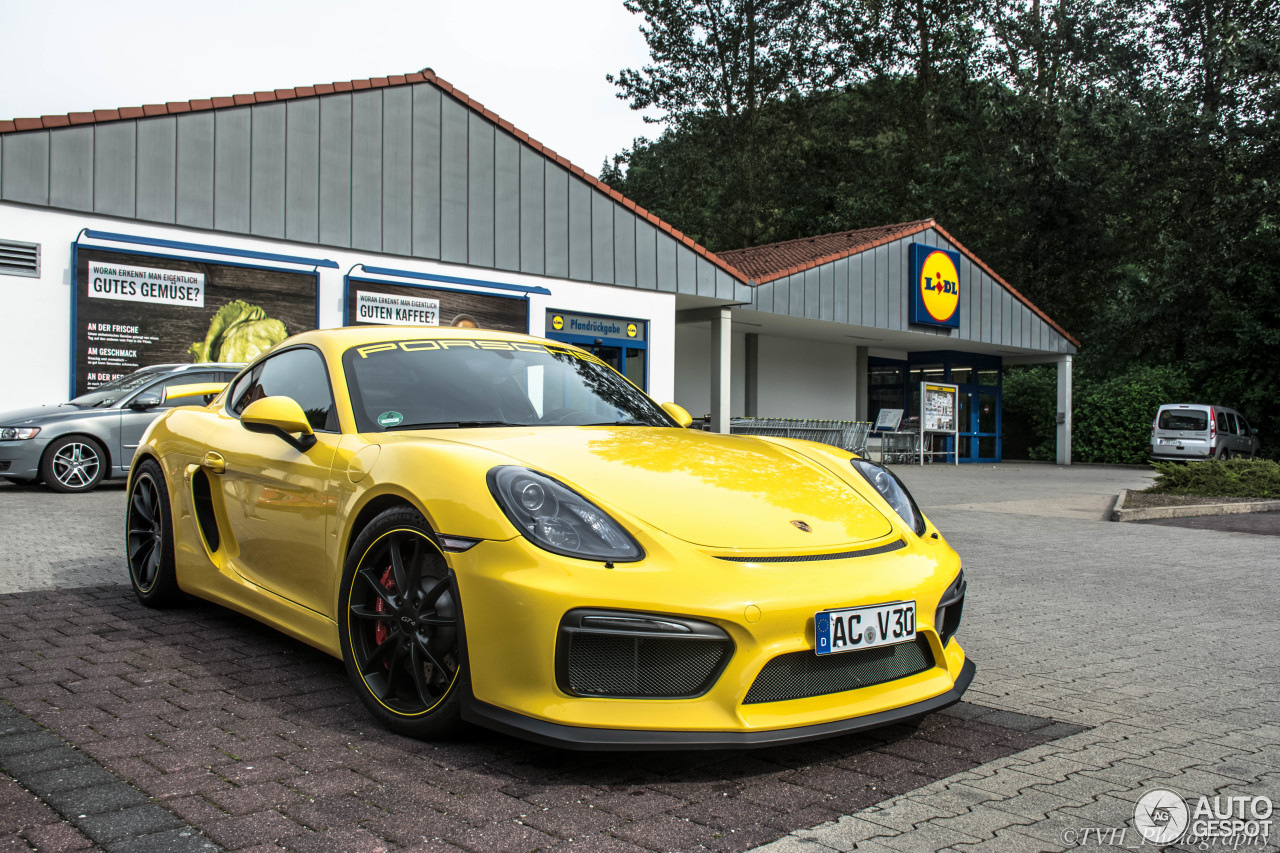 Porsche 981 Cayman GT4