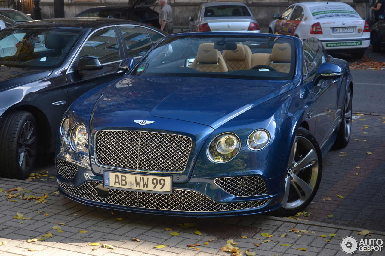 Bentley Continental GTC Speed 2016