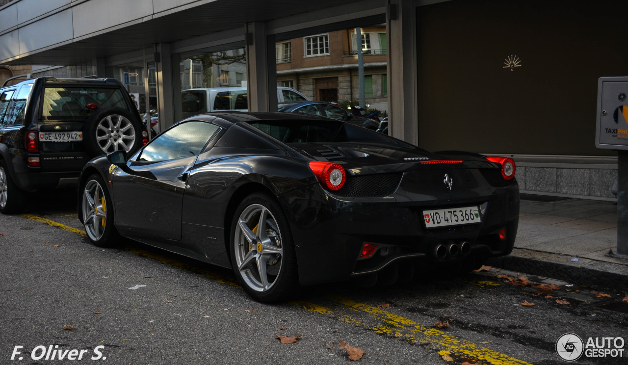 Ferrari 458 Spider