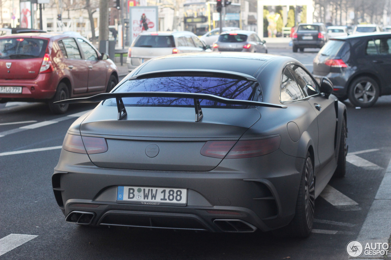 Mercedes-Benz Mansory S 63 AMG Coupé Black Edition - 27 November 2015 ...